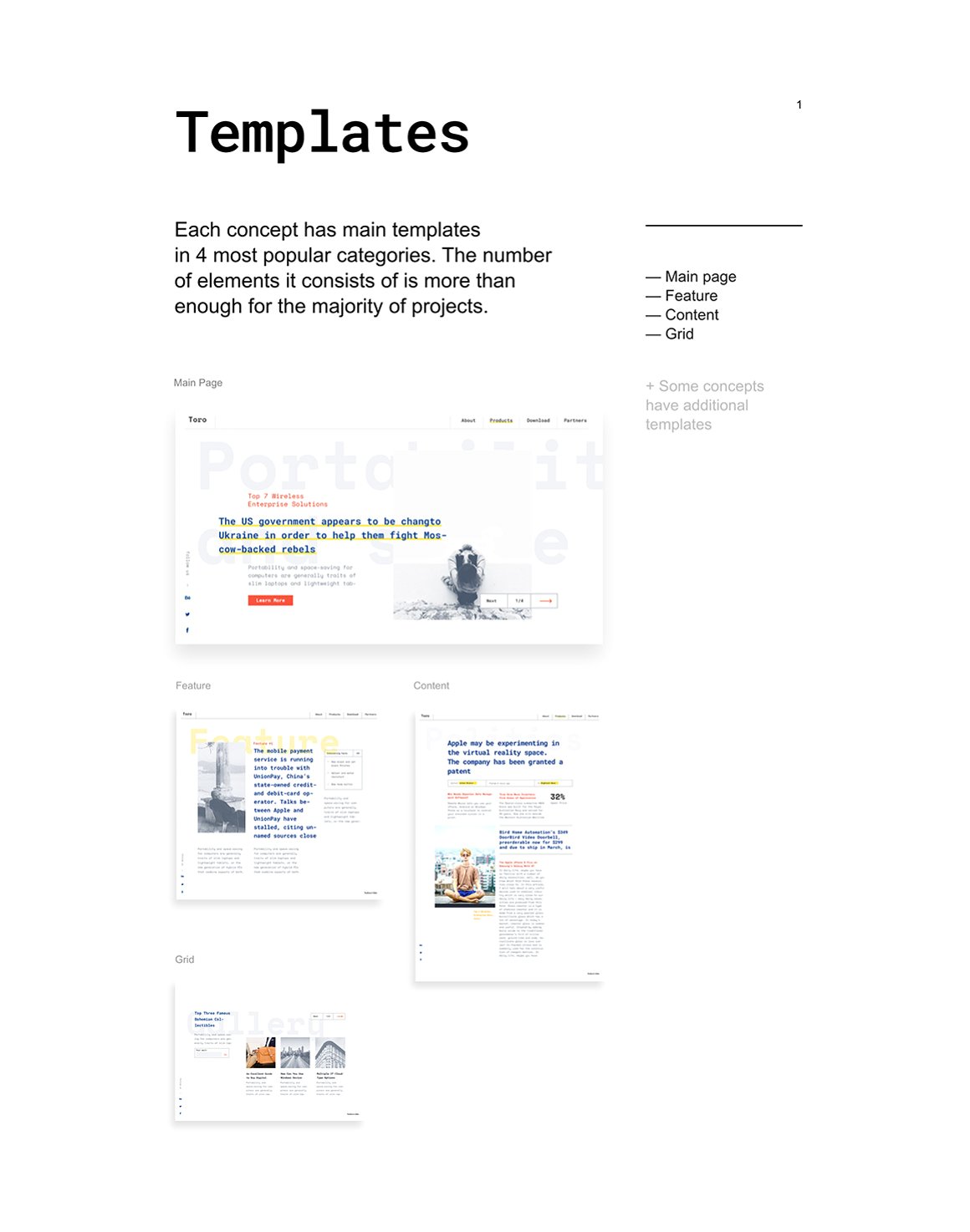 实用UI资源库 Web Concept Library插图(2)