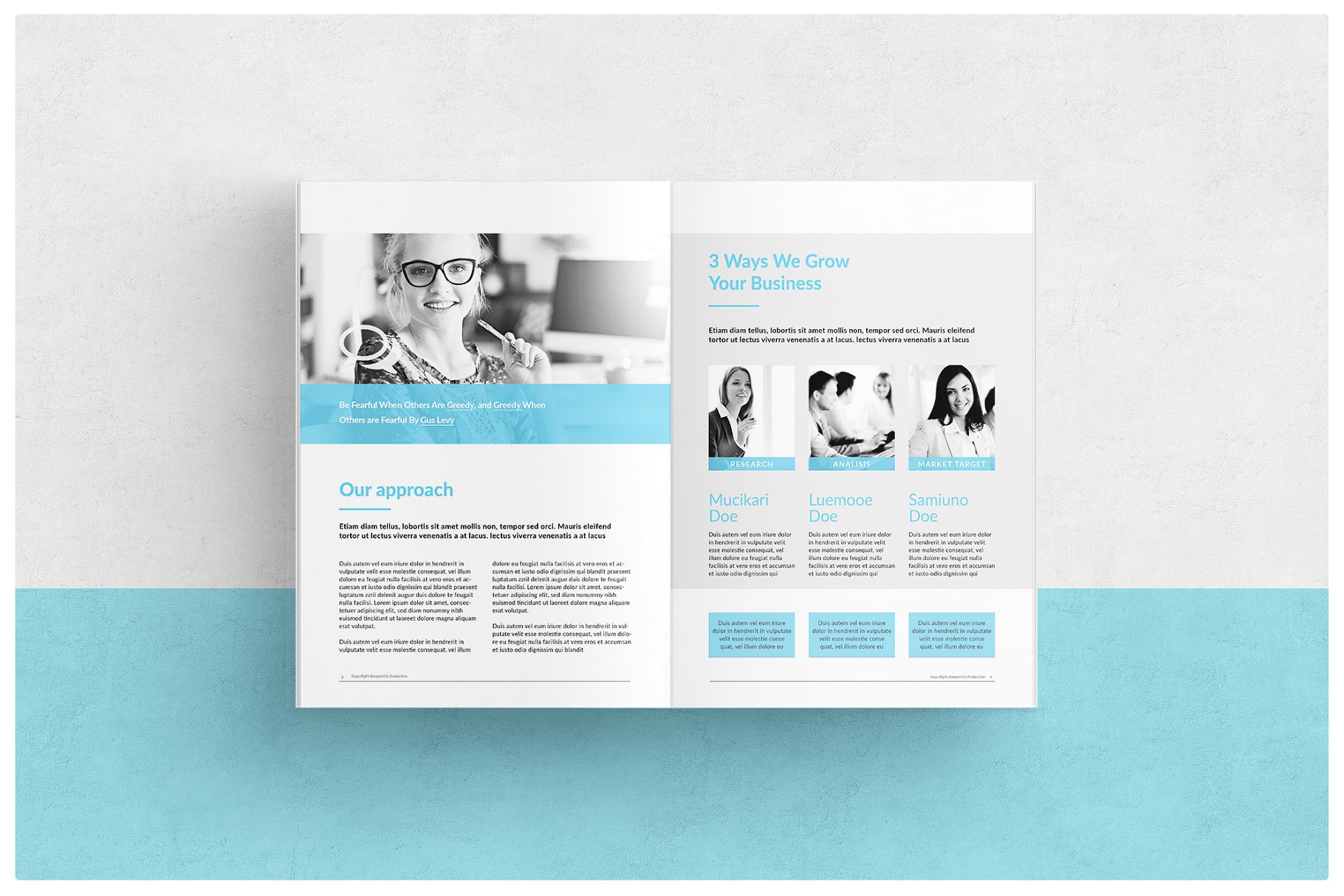 企业宣传产品介绍画册模板 Brochure插图(3)