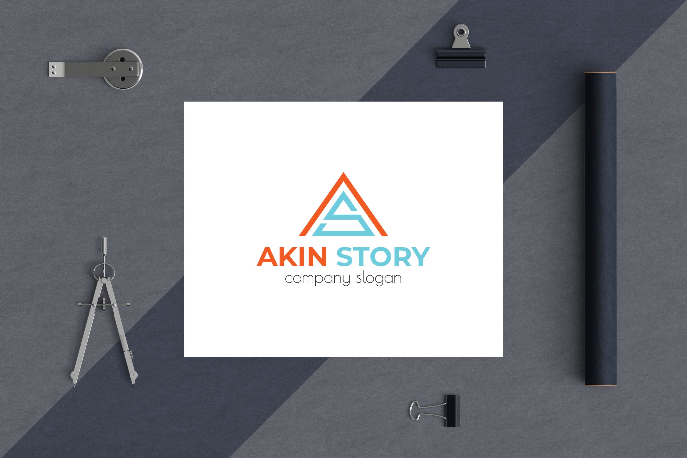 基于A字母图形的企业Logo设计素材库精选模板 Letter Based Business Logo Template插图