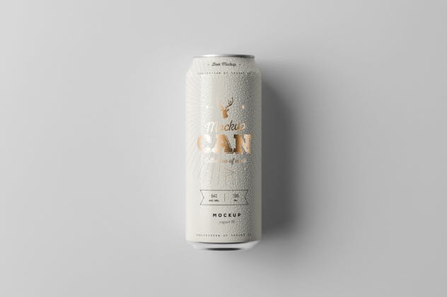 啤酒饮料罐头外观样机模板04 Can Mock-up 4插图(12)