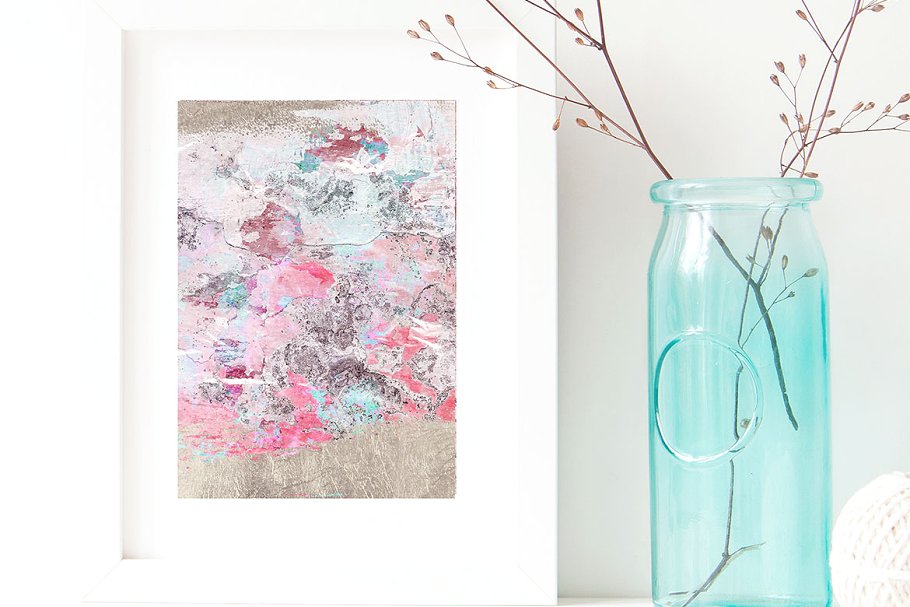 现代墨水纹理素材 Modern Ink & More Backgrounds插图(6)