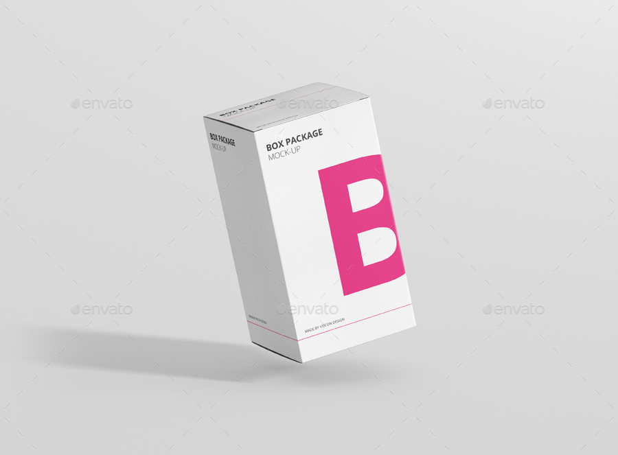 保健品药品包装外观展示样机 Package Box Mock-Up – Rectangle插图(4)