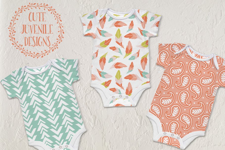 可爱卡通动物形象&植物图案纹理 Cute Wild & Free Graphics & Patterns插图(1)