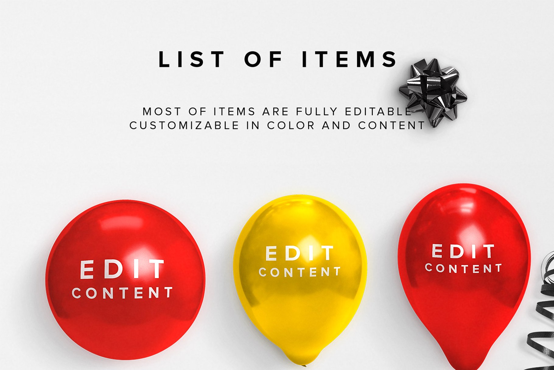 节日聚会主题场景样机[1.41GB, 对象+场景模板] Party Collection – CS插图(2)