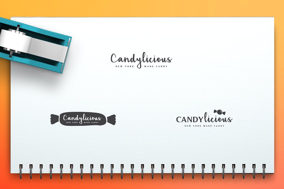 100款英文文字Logo模板 100 Fresh Logo Templates Vol.1插图(4)