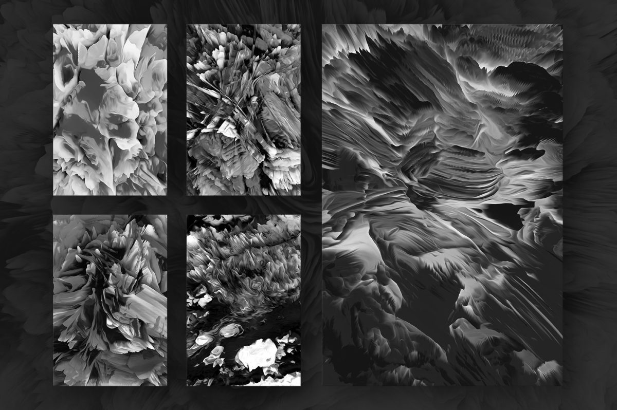 创意抽象纹理系列：40款魅力四射抽象纹理&PS笔刷 Energy, Vol. 1插图(11)