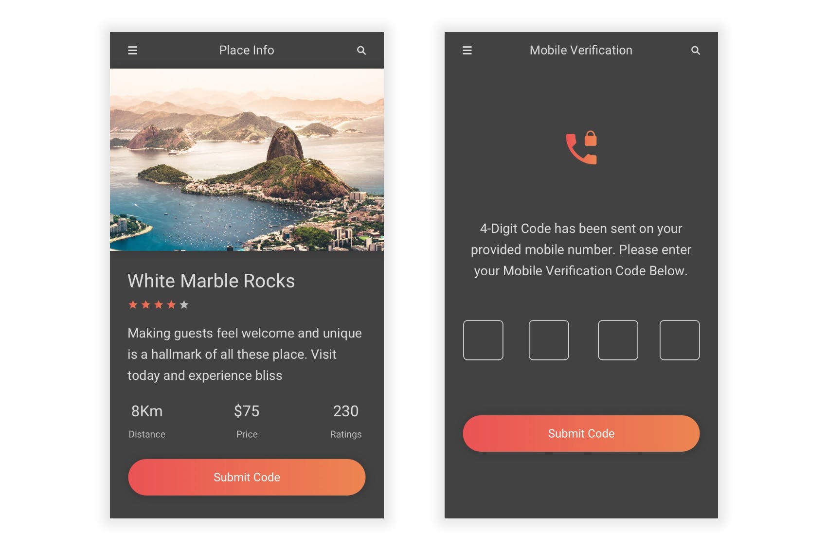 旅游/旅行APP界面设计UI套件Figma模板 Sair – Tour & Travel Figma UI Kit插图(6)