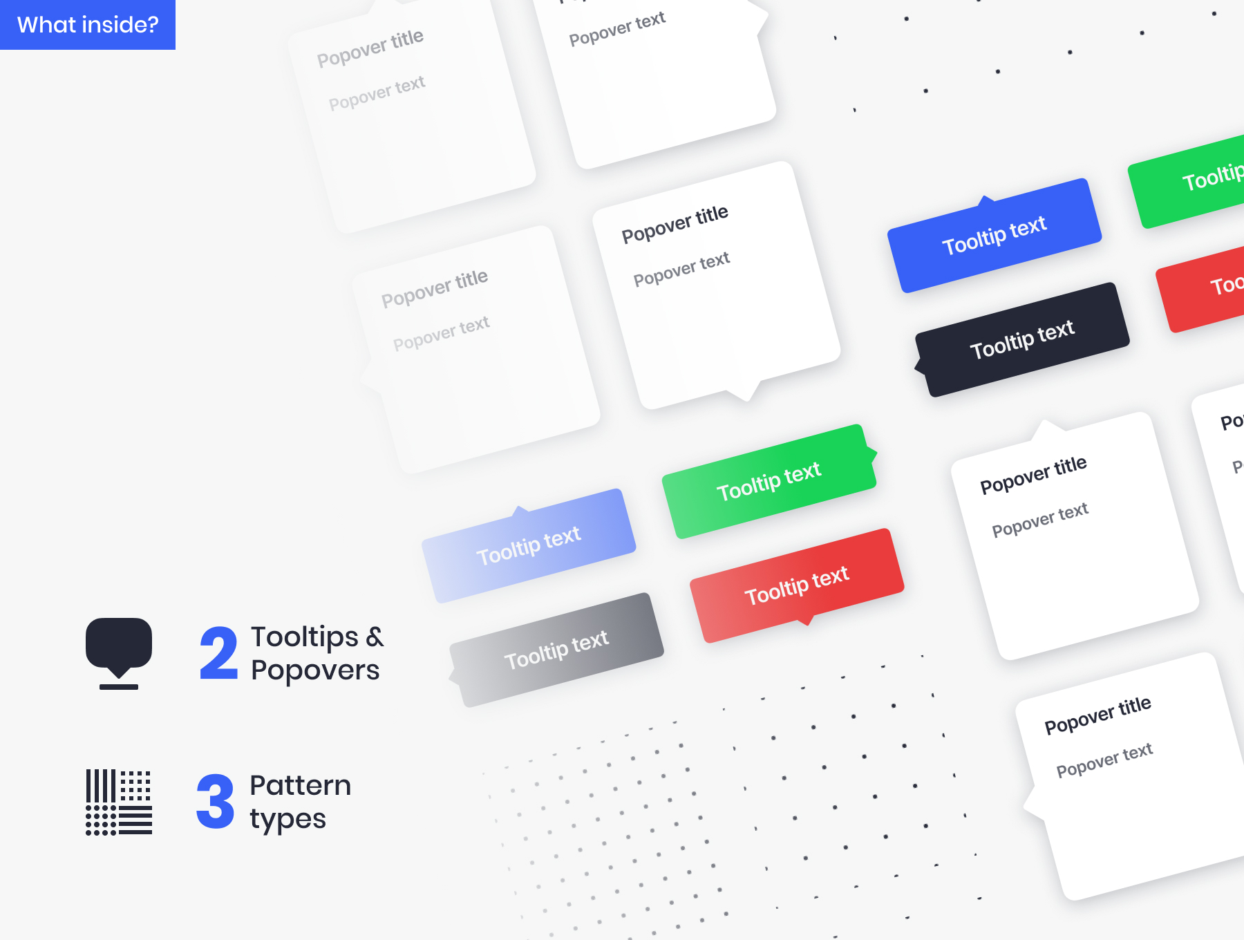 素材库下午茶：清晰简约的用户流程设计UI套件插图(6)