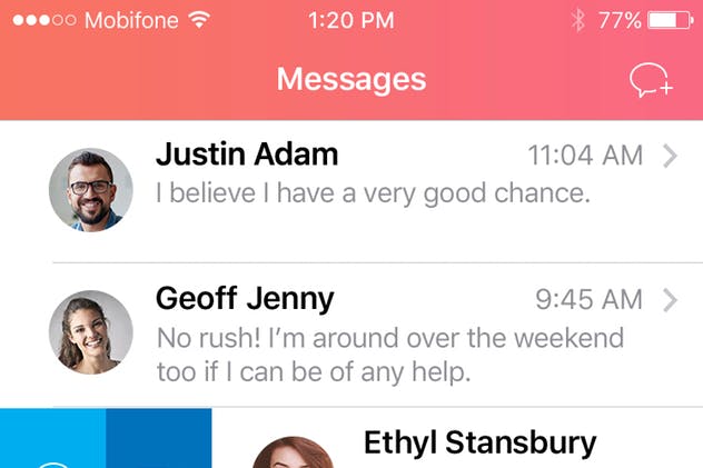 在线约会陌生交友手机APP应用UI套件 Bubbdy – Dating App UI Kit插图(8)