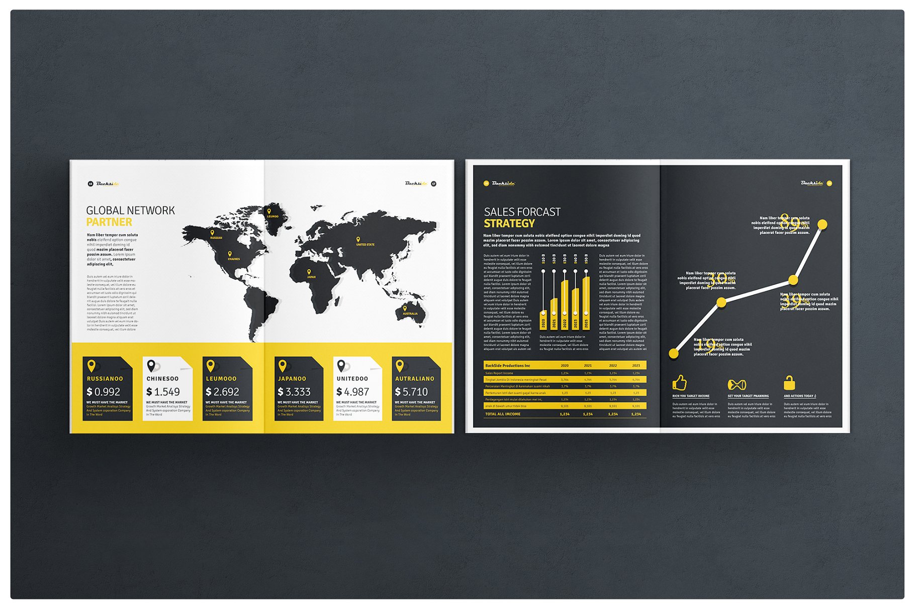 企业项目介绍画册模板 Brochure插图(7)