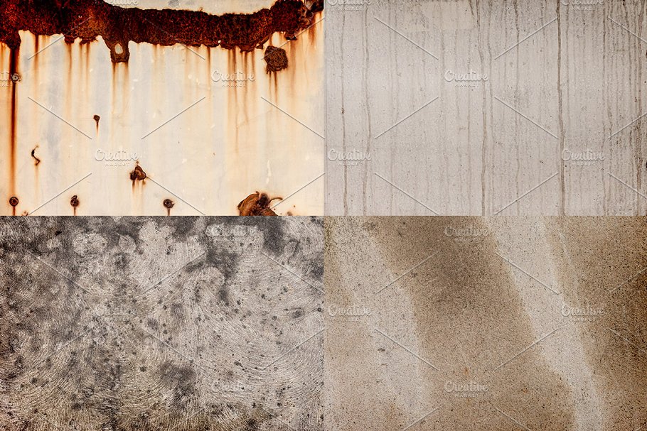 破损残旧墙体纹理素材 Grunge Texture Pack 1插图(1)