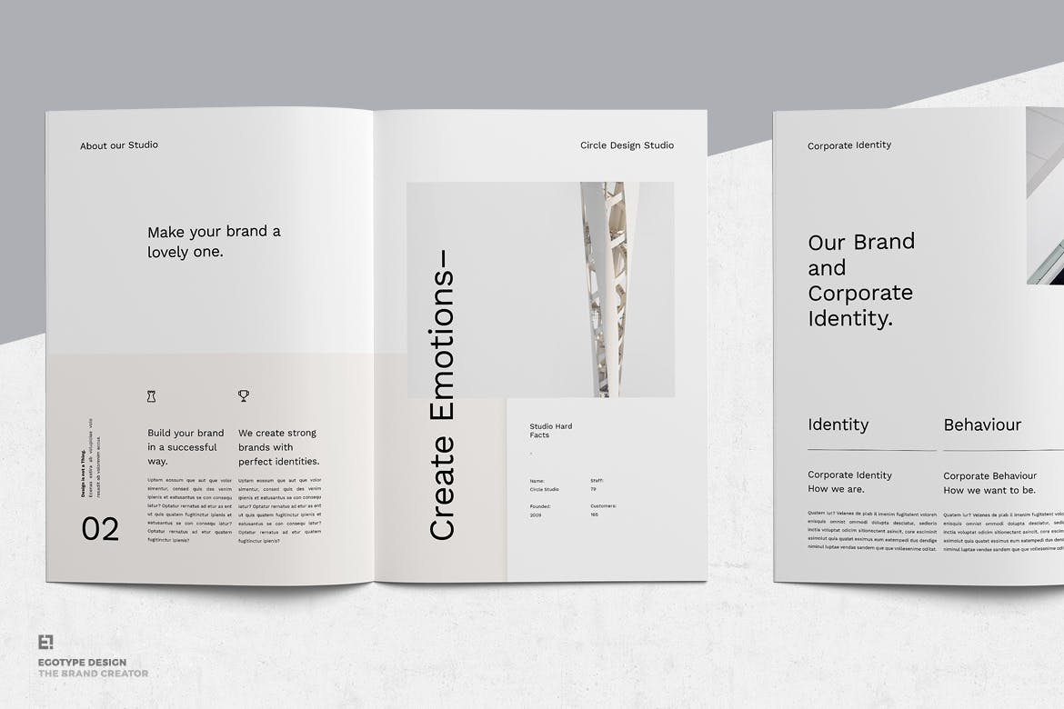 经典实用企业品牌指南手册设计模板 Brand Guidelines插图(2)