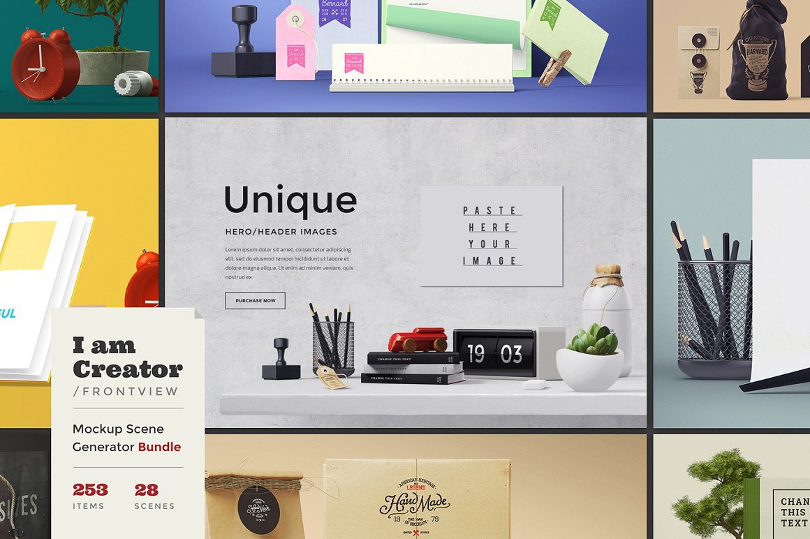 DIY模拟场景样机三步曲大礼包 I am Creator / Trilogy[18.31GB]插图(2)