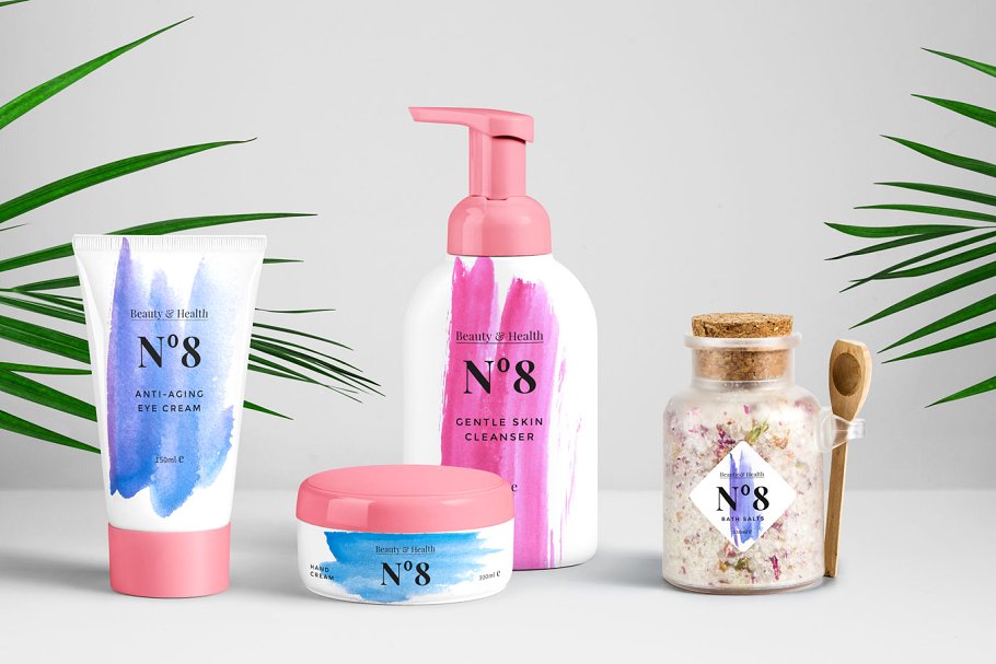 400种风格水彩创意纹理 Watercolor 400 png textures插图(2)