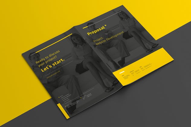 A4规格高端杂志样机模板 A4 Magazine Mock-up插图(14)