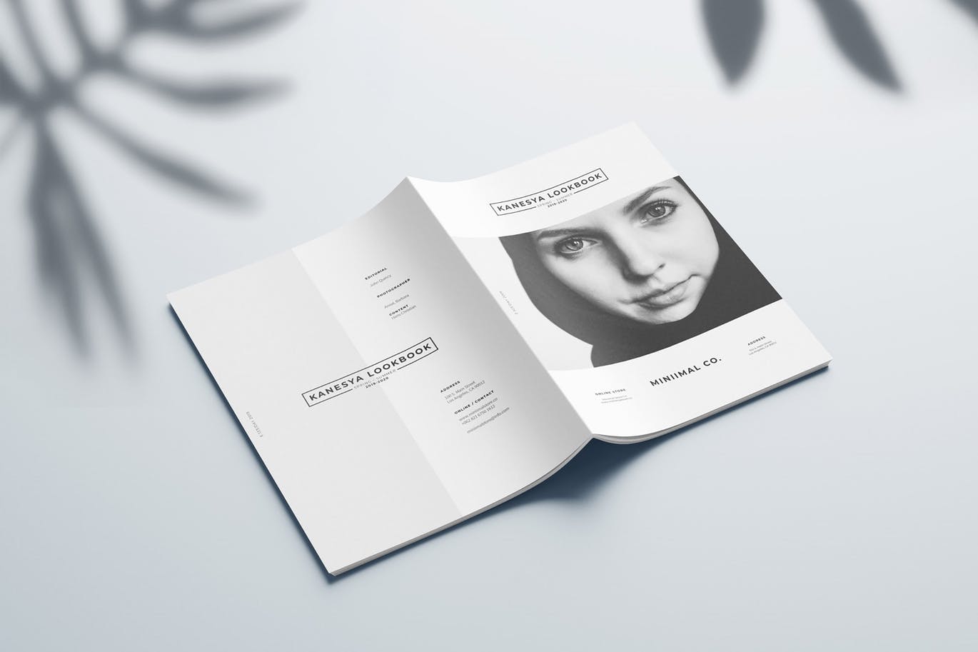 时尚/摄影/食品/生活方式/建筑主题使用手册画册设计模板 Lookbook插图