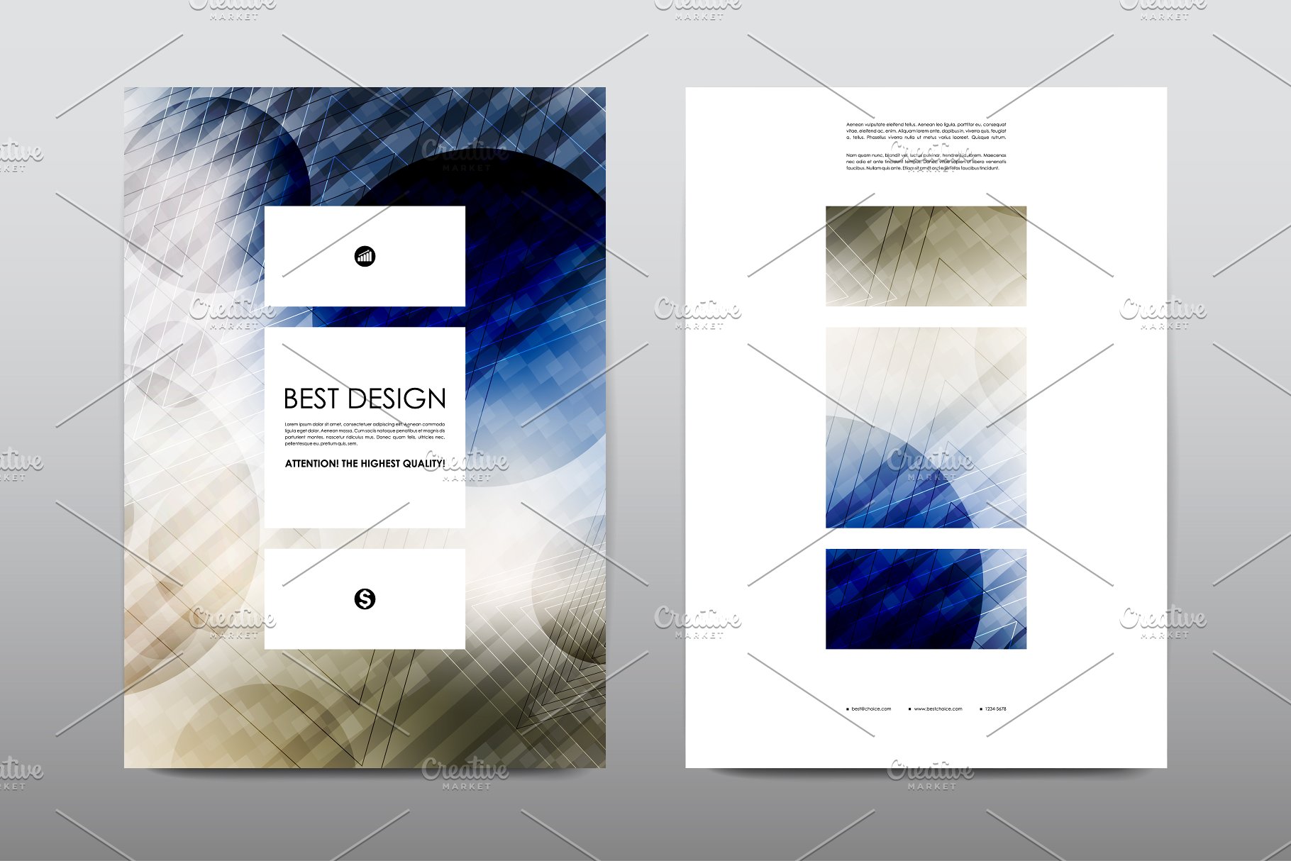 50+商业企业宣传小册子模板 50+ Business Brochures Bundle插图(54)