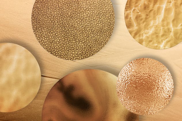 50个超有质感高分辨率金色闪光箔纸纹理素材 50 Gold Textures插图(4)