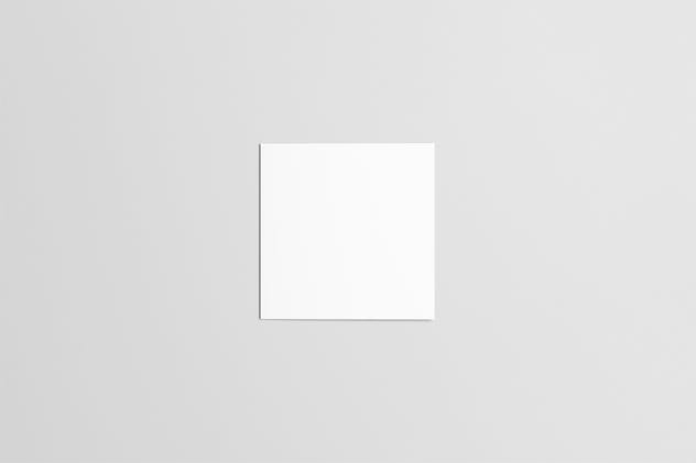 方形Z折小册子版面设计图样机素材库精选 Square Z-Fold Brochure Mock-Up插图(6)