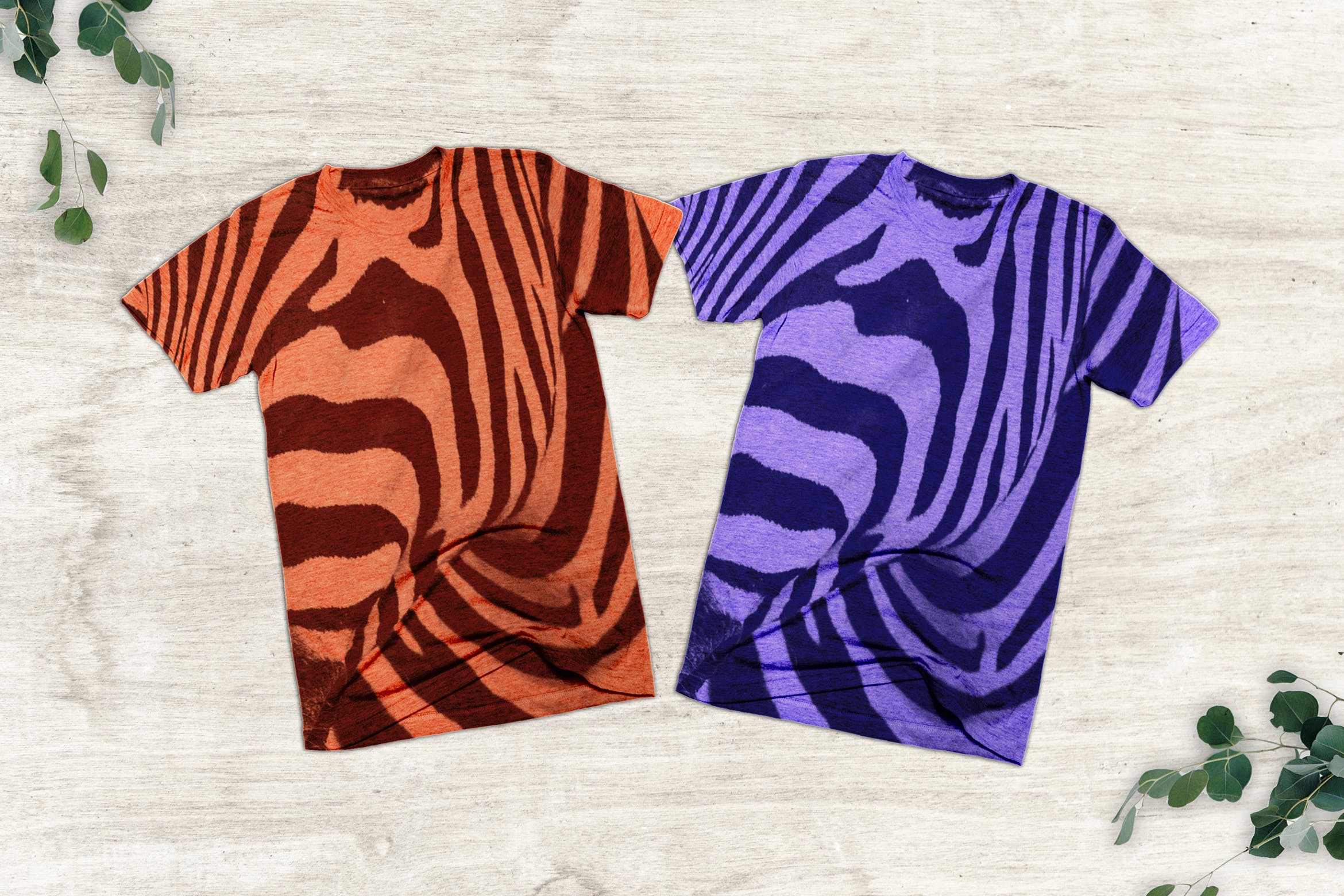 T恤图案设计预览样机模板 T Shirt Mockup插图