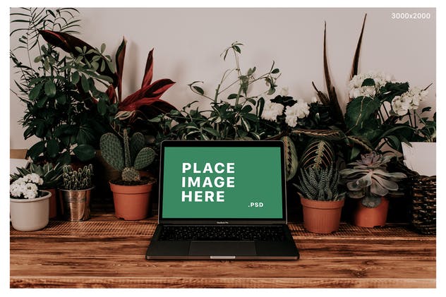 iMac＆Macbook办公场景样机 iMac & Macbook on Scenes Mock-ups插图(6)