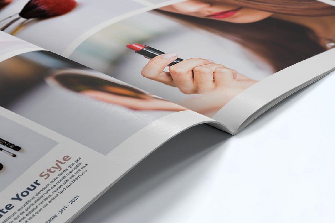 时装订货画册/新品上市产品素材库精选目录设计模板v4 Lookbook Template插图(10)