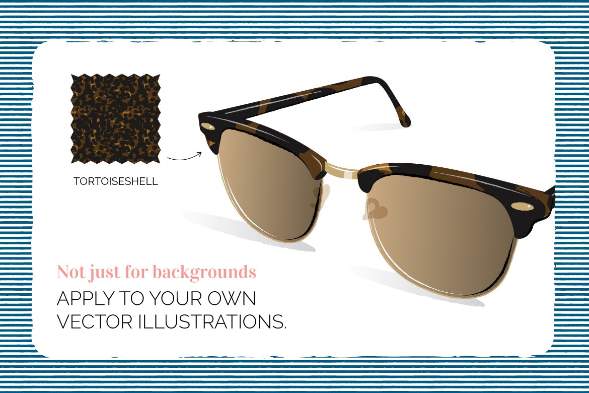 时尚元素和面料无缝图案纹样素材 Seamless Fashion and Fabric Patterns插图(3)