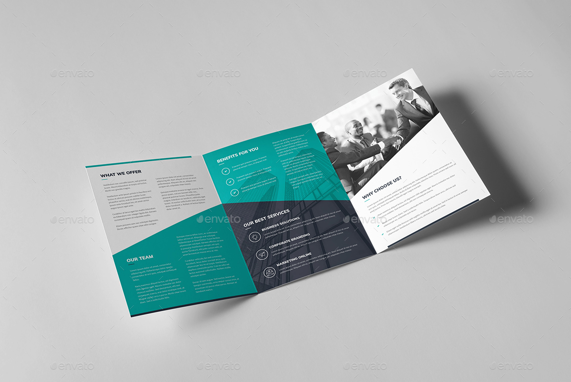 典型的正式的企业商务四折页模板下载插图(29)