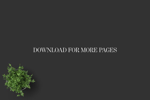 极简主义设计风格时尚杂志设计模板 Clean and Minimal Fashion Magazine Template插图(7)