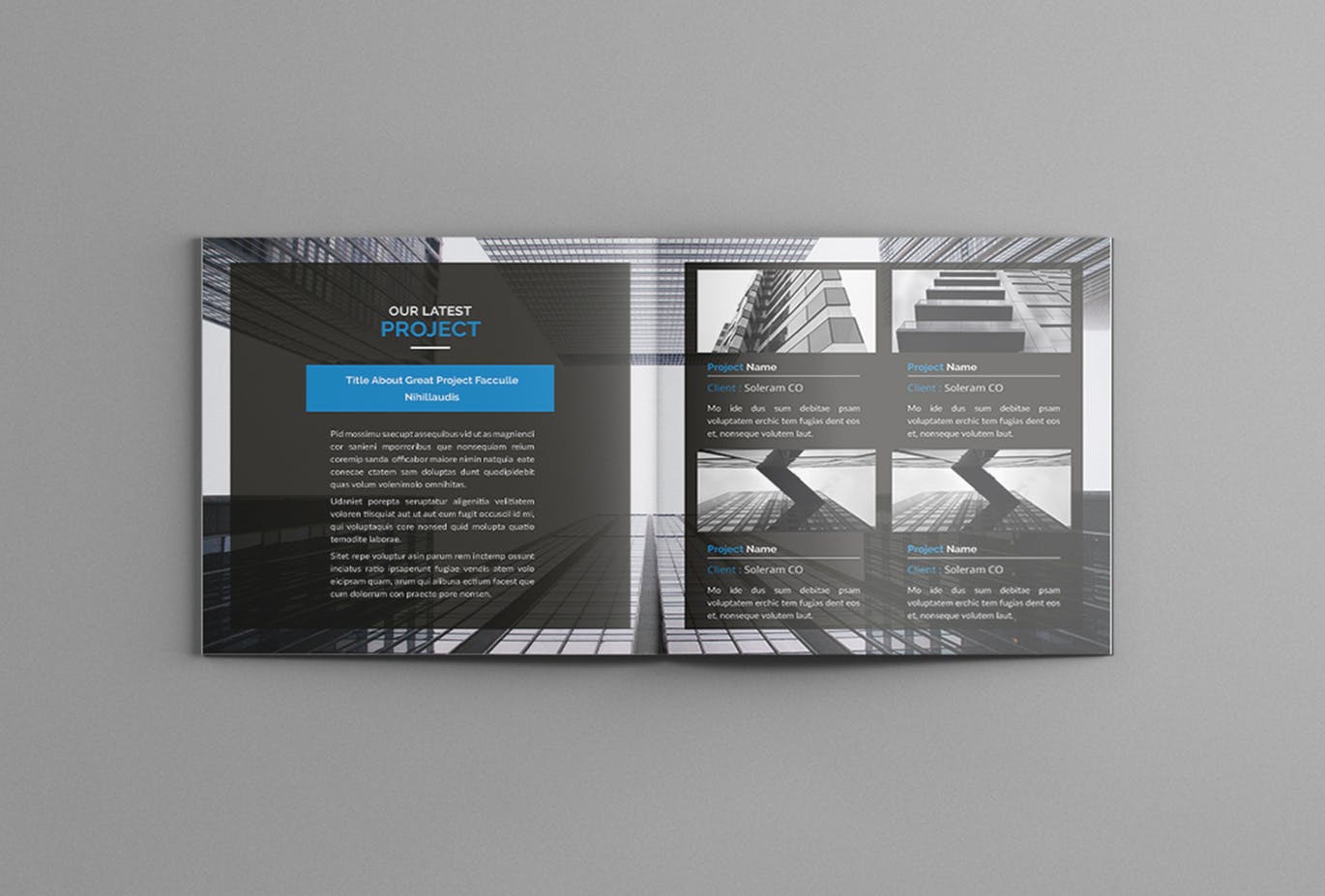 时尚简约好用的品牌手册房地产楼书杂志画册设计模板插图(6)