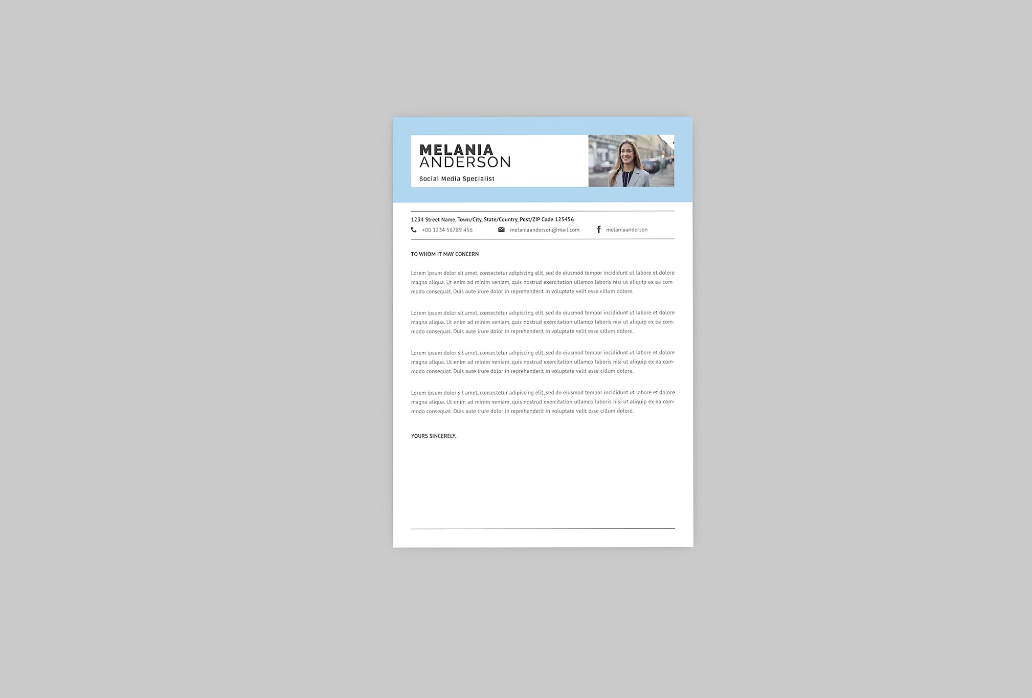 媒体专家/公关电子素材库精选简历模板 Media Specialist Resume Designer插图(1)