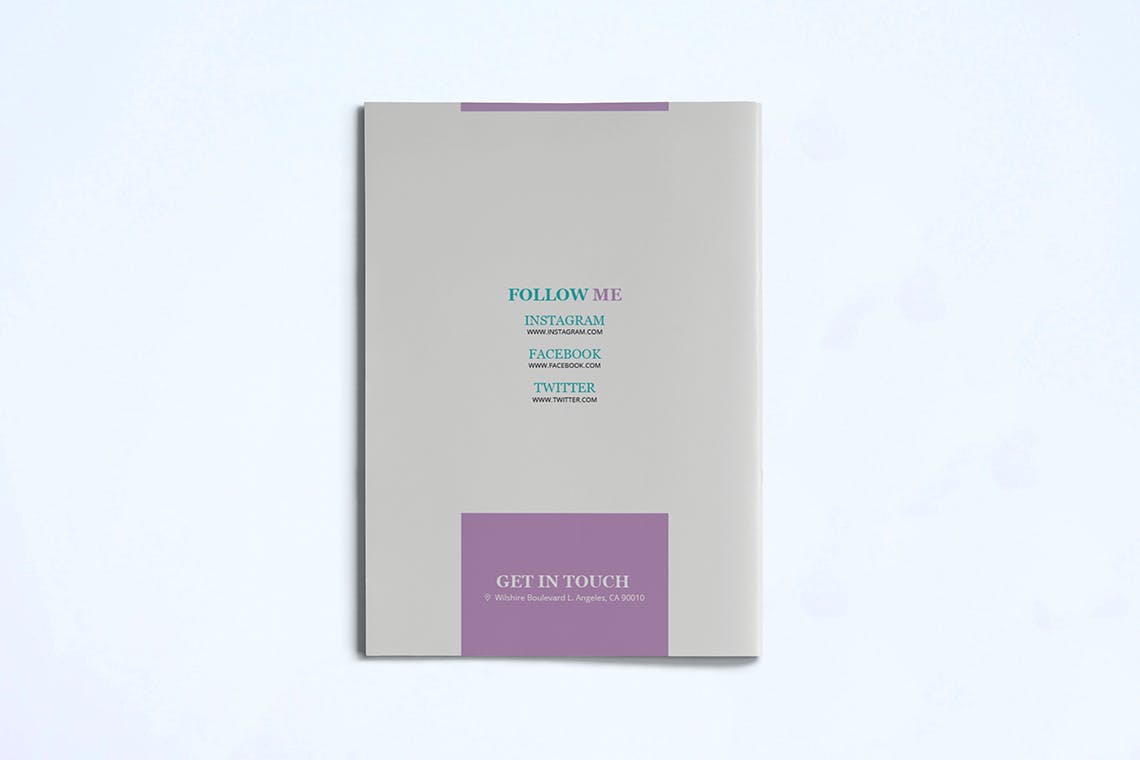 婚纱/女装服装品牌产品画册目录素材库精选Lookbook设计模板 Fashion Lookbook Template插图(12)