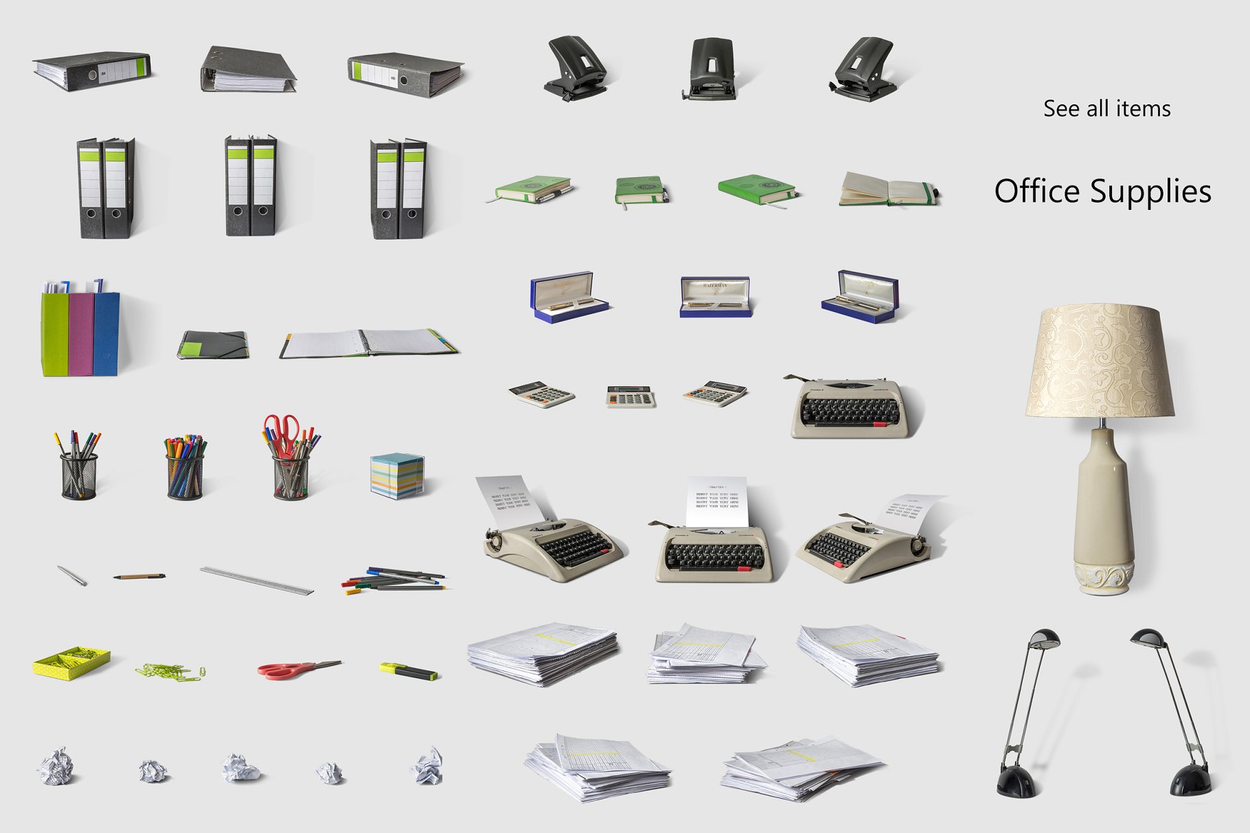 5K高清场景生成模板 SCENE CREATOR 5K Mockup（场景模板、海报、独立元素&背景）插图(8)