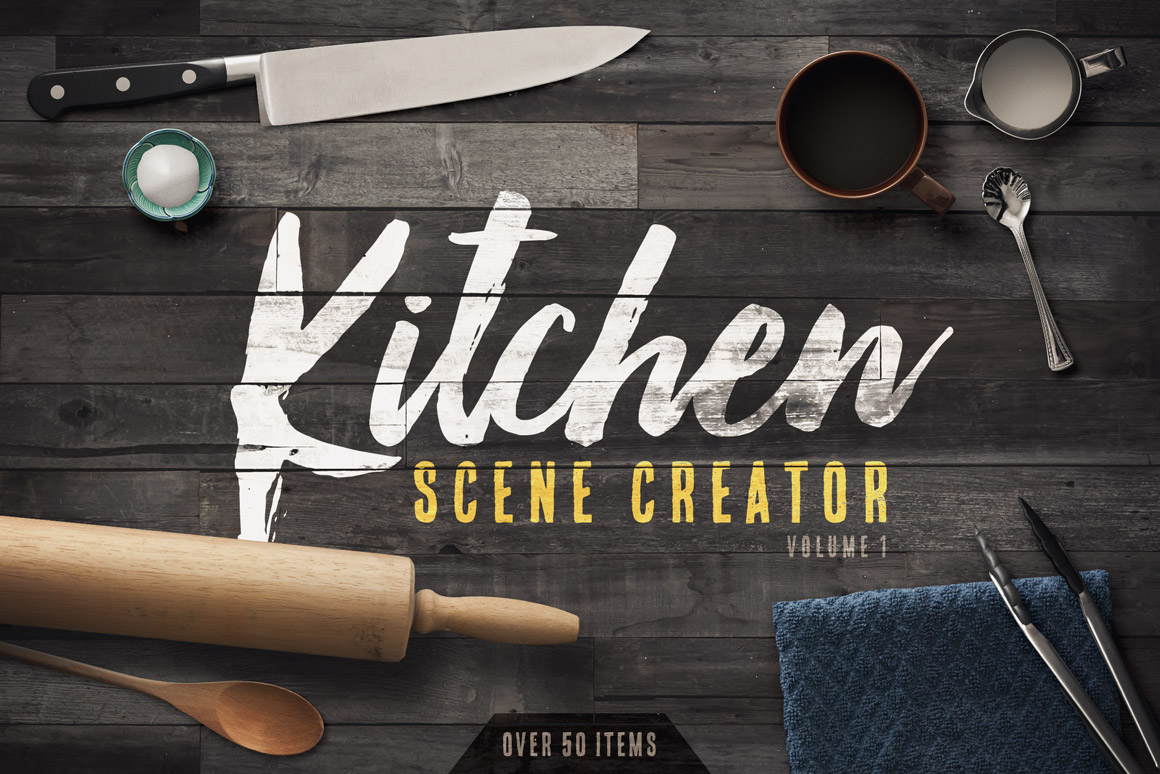特别推荐：厨房摄影高清展示样机 Kitchen Scene Creator Volume 1插图