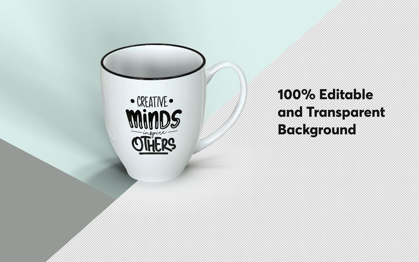 马克杯外观图案设计预览样机v2 Mug Mockup 2.0插图(13)