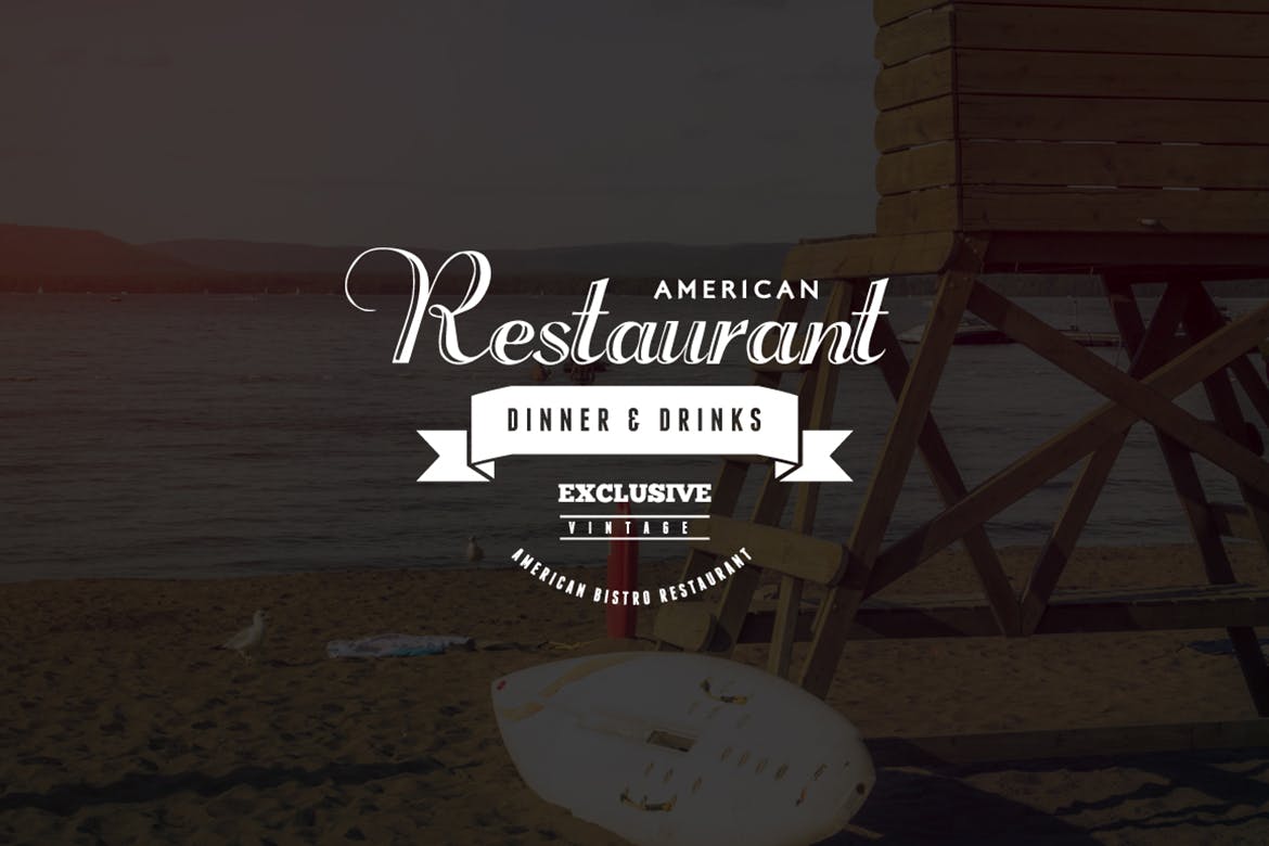 10款复古风格Logo&徽章设计模板v04 10 Vintage Logos & Badges Vol 4插图