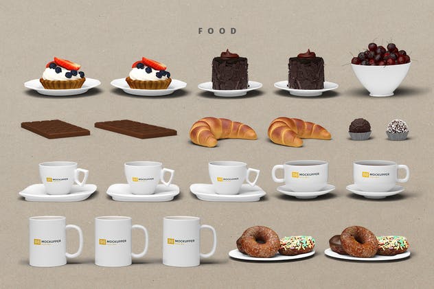 4K高分辨率-100+高质量正视图办公室场景样机元素 Mockupper Front view mock-up objects插图(11)