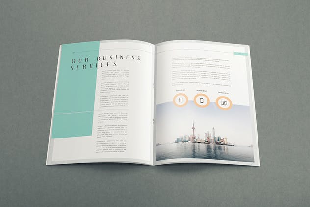 传统艺术品牌指南手册模板 Traditional Art – Brand Guideline Template插图(4)