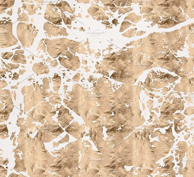 自然玫瑰石英粉色调大理石纹理 Blush Sunsets Rose Gold & Watercolor插图(2)