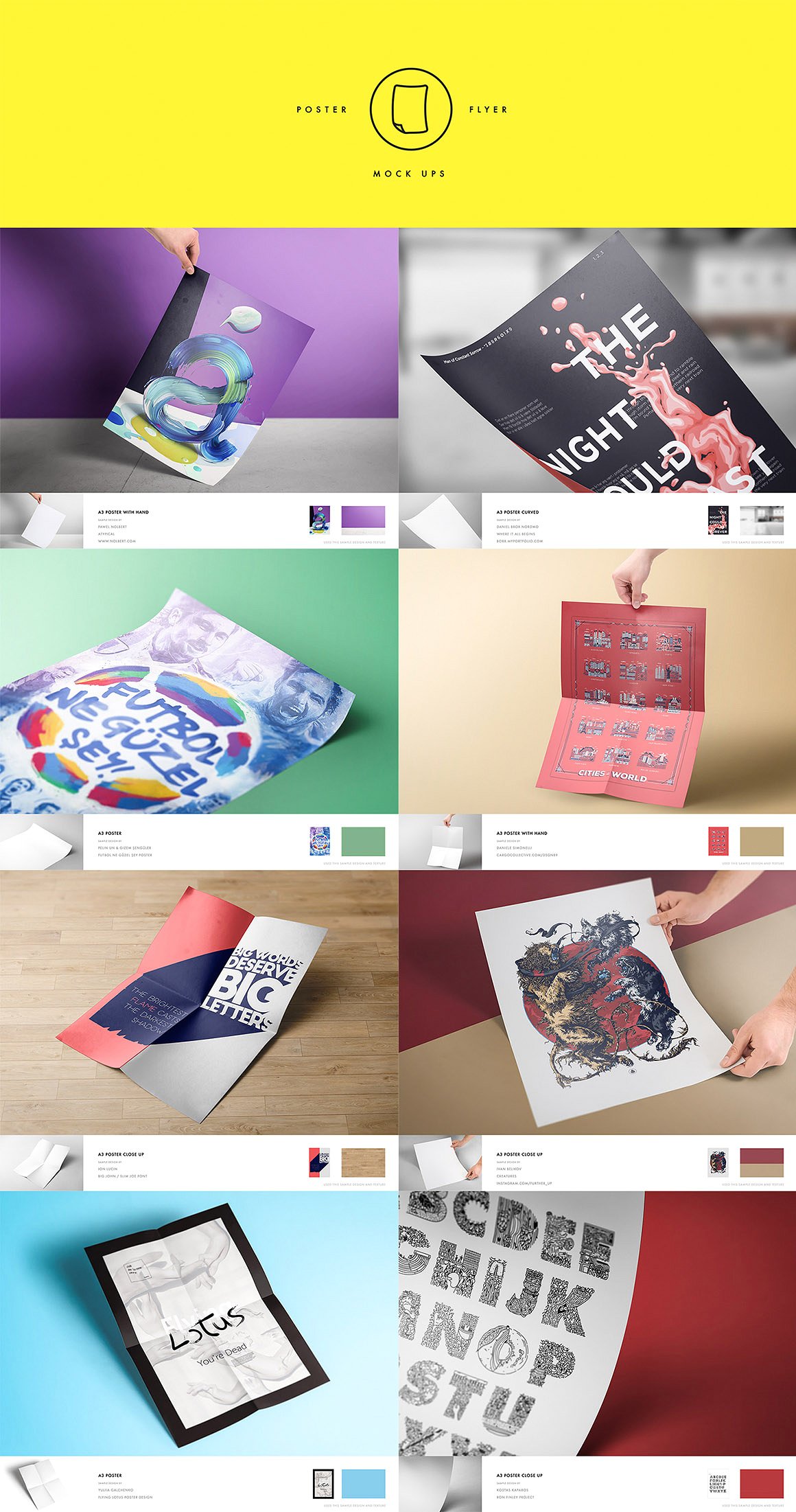 10+GB出版印刷样机超级素材包 Print Mock Up Pack插图(3)