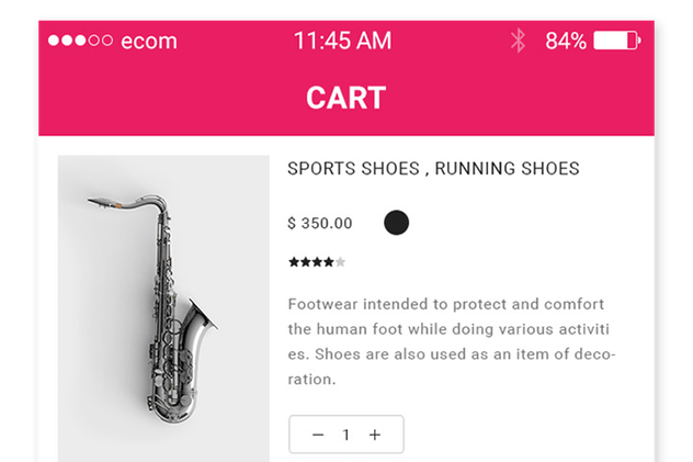 服饰鞋帽类电商APP应用UI套件 MyShop – Ecommerce Mobile App UI Kit插图(8)