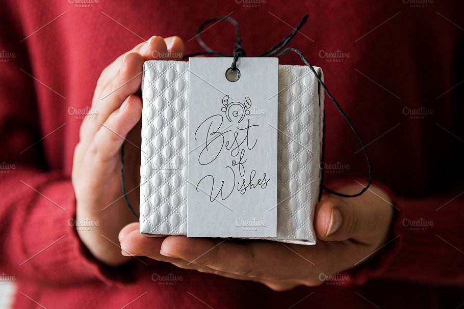 圣诞节节日主题设计插画素材合集 Christmas Holidays One Line插图(2)