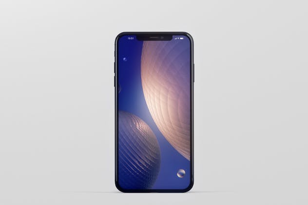 高品质的iPhone XS Max智能手机样机模板 Phone XS Max Mockup插图(10)