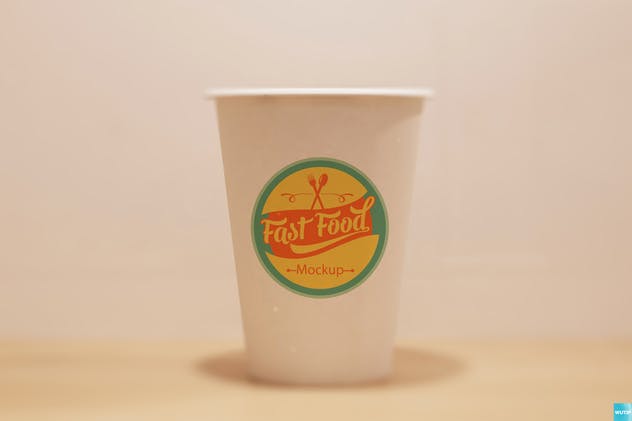 快餐店餐厅广告招牌商标样机 The Mockup Branding For Fast Food Outlets插图(9)