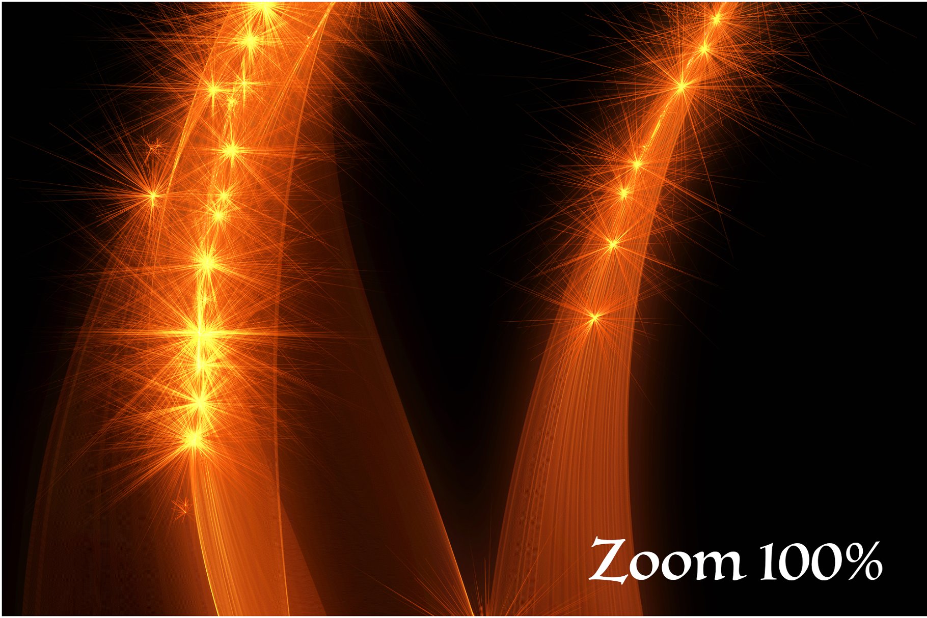 奇幻星火叠层背景 Sparkly Fire插图(1)