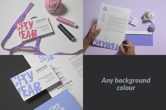 企业品牌VI设计办公文具样机模板v2 Corporate Branding / Identity Mock-up插图(8)