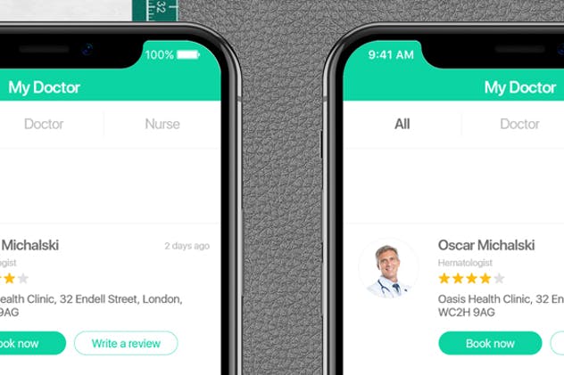 iPhone X应用程序演示设备样机模板 iPhone X Mockup插图(3)