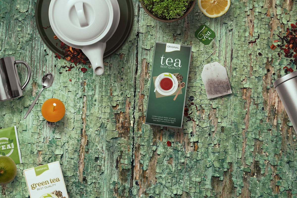 茶叶-厨房场景样机生成器Vol.5 Kitchen Mockup Scenes Vol.5插图