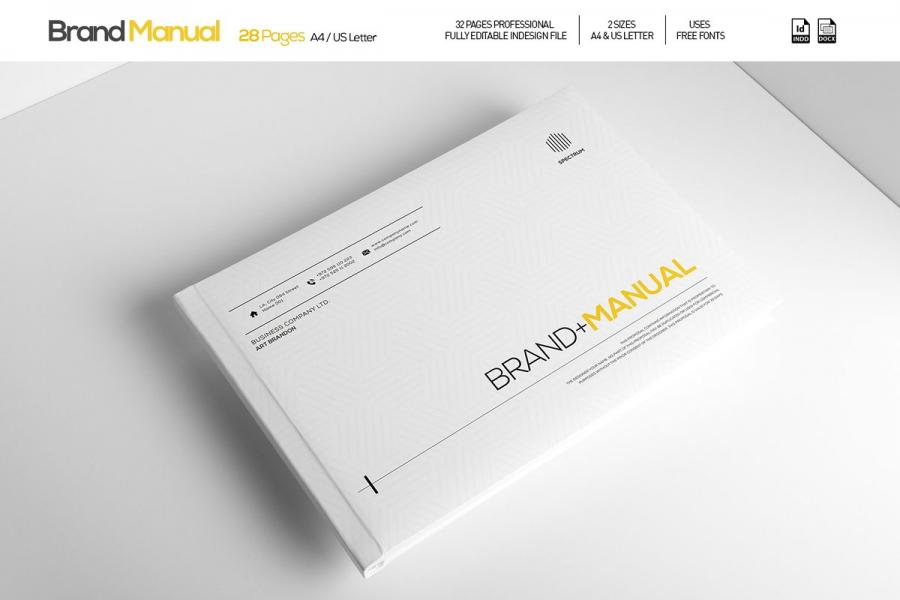 极简排版业务品牌手册插图(2)