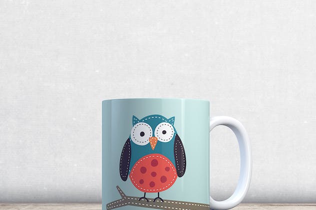 图案印花马克杯样机模板v2 Mug MockUp vol.2插图(1)